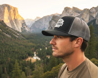 YOSEMITE 6-Panel Curved Snapback, Richardson 112 Flex Black