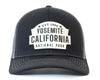YOSEMITE 6-Panel Curved Snapback, Richardson 112 XL Black