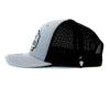 YOSEMITE 6-Panel Curved Snapback, Richardson 112 XL Grey