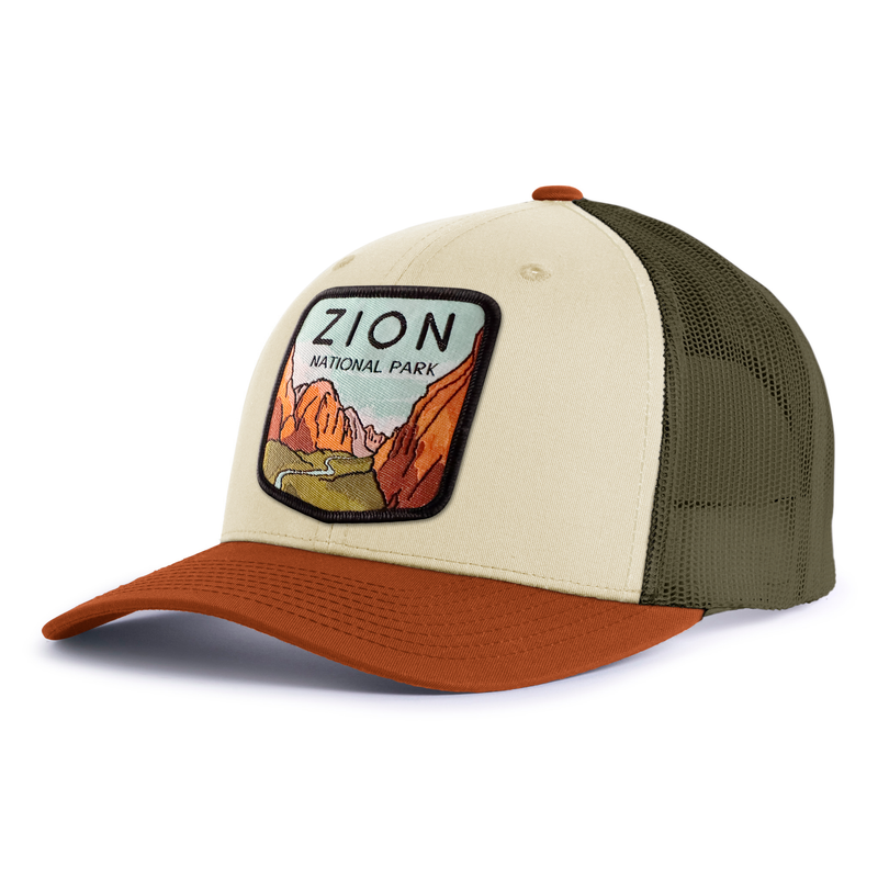 ZION 6-Panel Low-Profile Snapback, Richardson 115