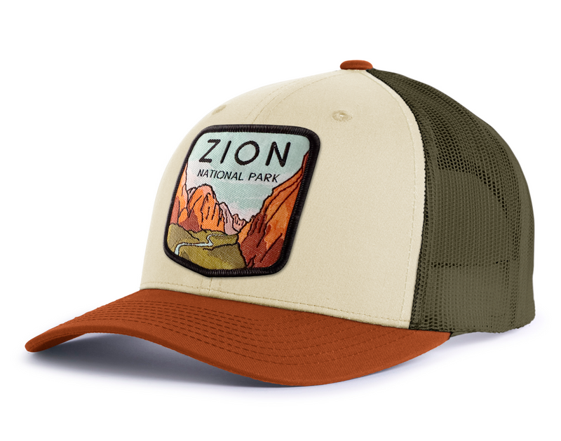 ZION 6-Panel Low-Profile Snapback, Richardson 115