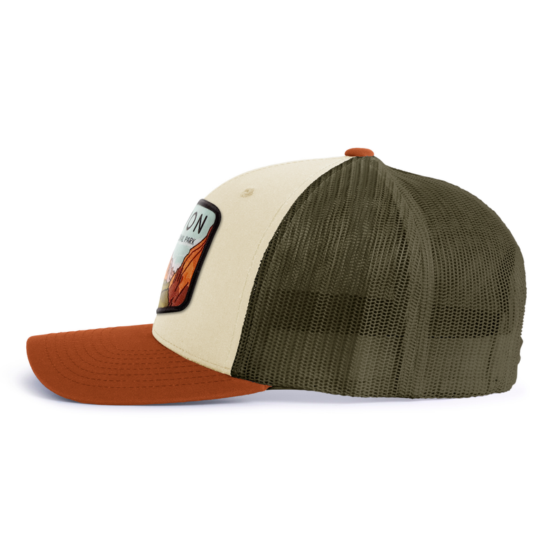 ZION 6-Panel Low-Profile Snapback, Richardson 115