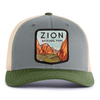 ZION 6-Panel Snapback, Richardson 112 Grey