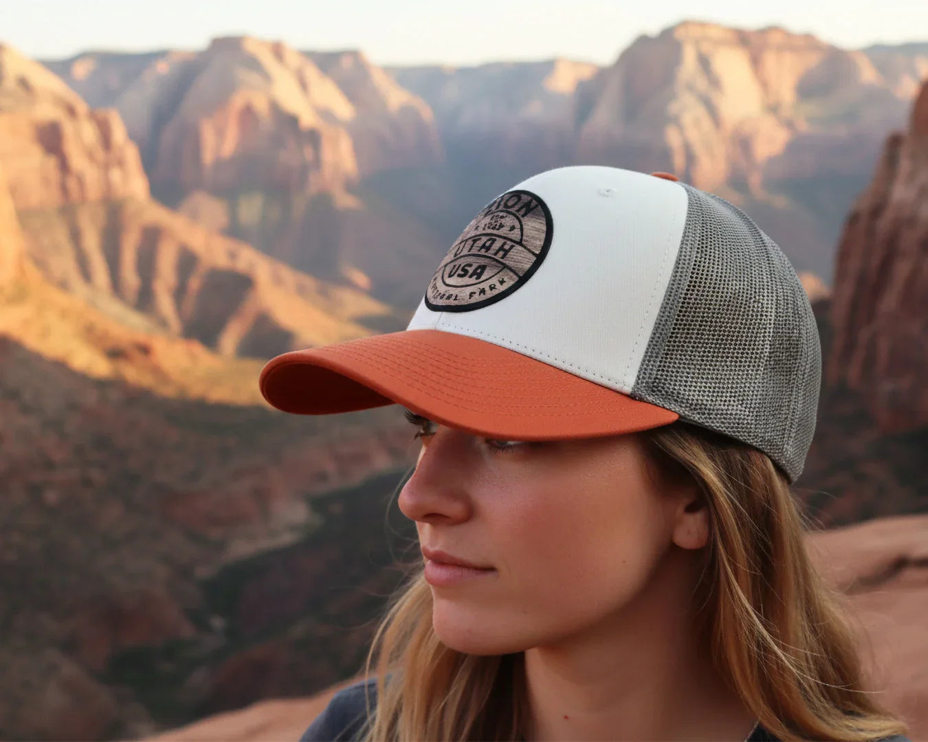 ZION WOOD 6-Panel Low-Profile Snapback, Richardson 115