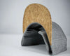 SASQUATCH WOOD CORK 6-Panel Flat Snapback Charcoal