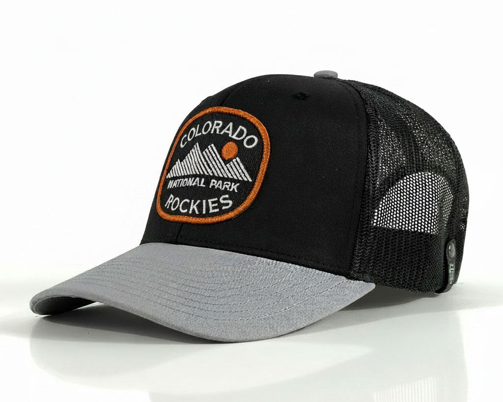 Colorado Rockies Black Trucker – Richardson 112