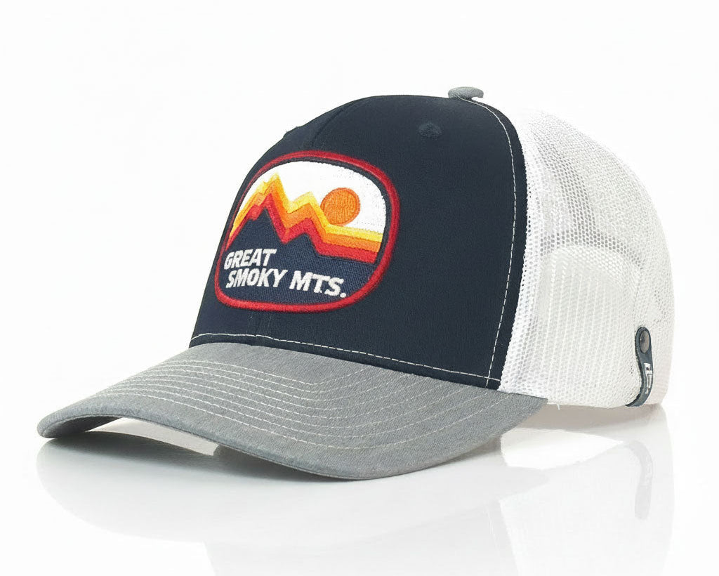 Great Smoky Peaks Navy Trucker – Richardson 112
