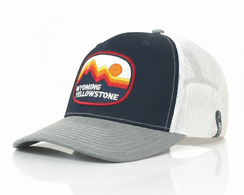 Yellowstone Peaks Navy Trucker – Richardson 112