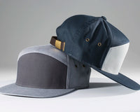 OREGON OUTLINE 7-Panel Flat Strapback, Grey