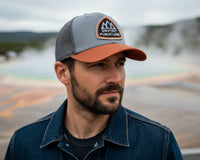 Protect Public Lands Grey Orange Trucker – Richardson 112