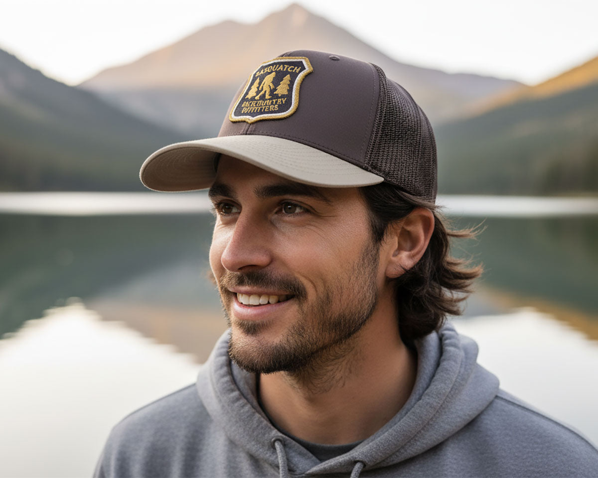 Sasquatch Outfitters Brown Trucker – Richardson 112