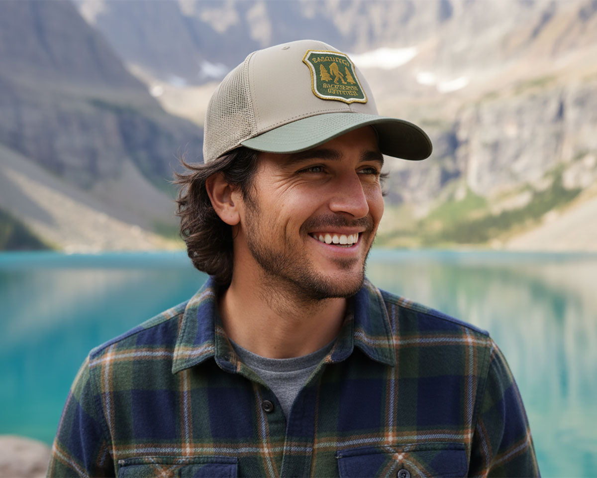 Sasquatch Outfitters Khaki Loden Trucker – Richardson 112