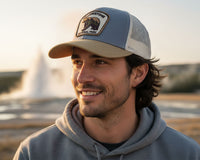 Yellowstone Bear Grey Gold Trucker – Richardson 112