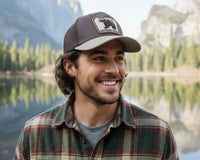 Yosemite Bear Brown Khaki Trucker – Richardson 112