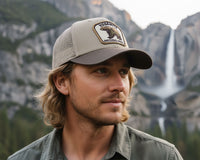 Yosemite Bear Khaki Brown Trucker – Richardson 112